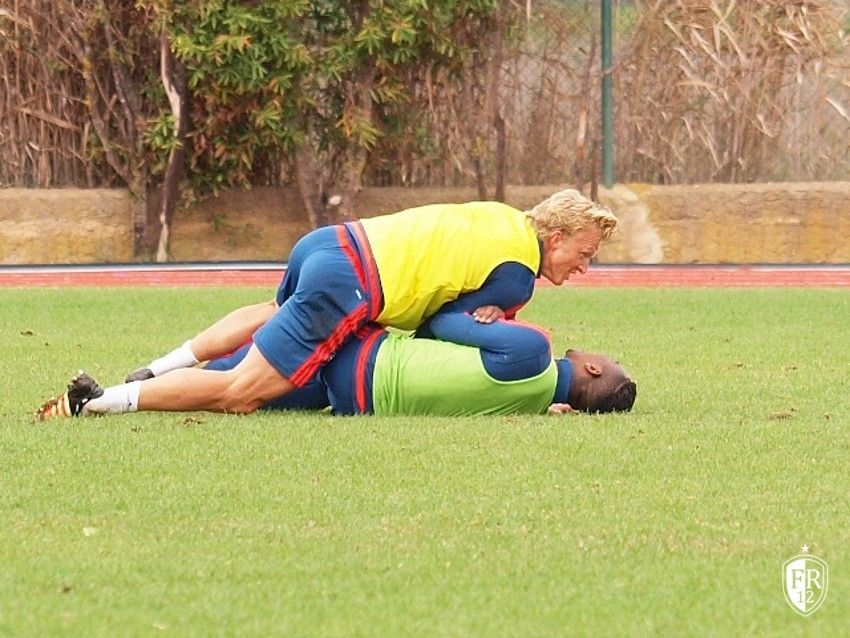 Donderdag training Portugal