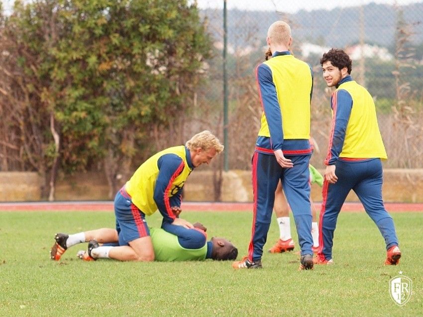 Donderdag training Portugal