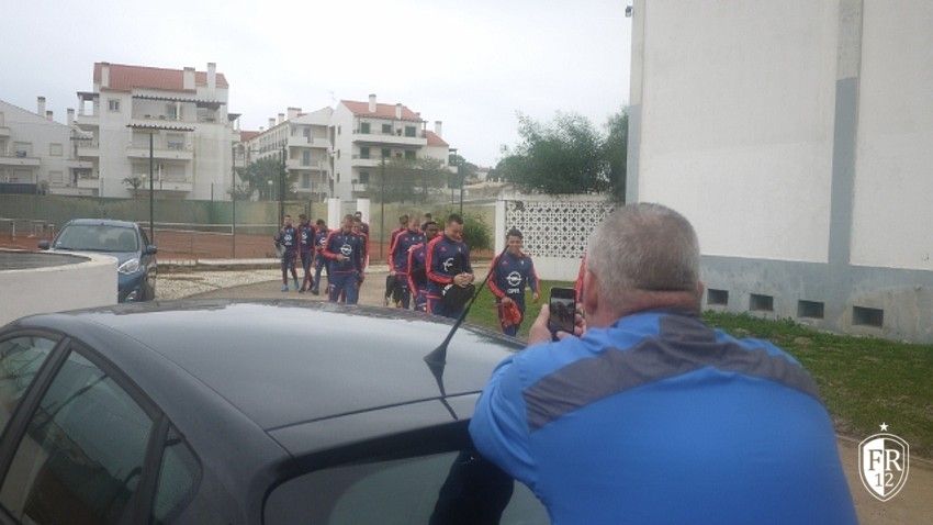 Donderdag training Portugal
