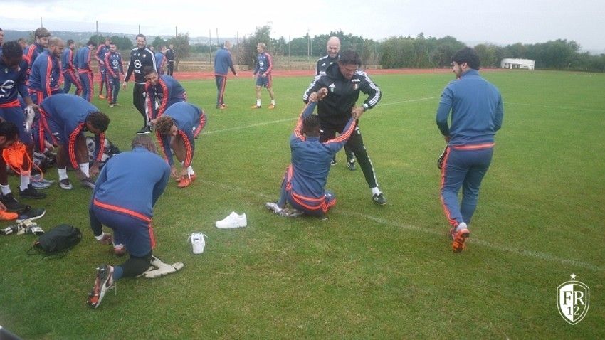 Donderdag training Portugal