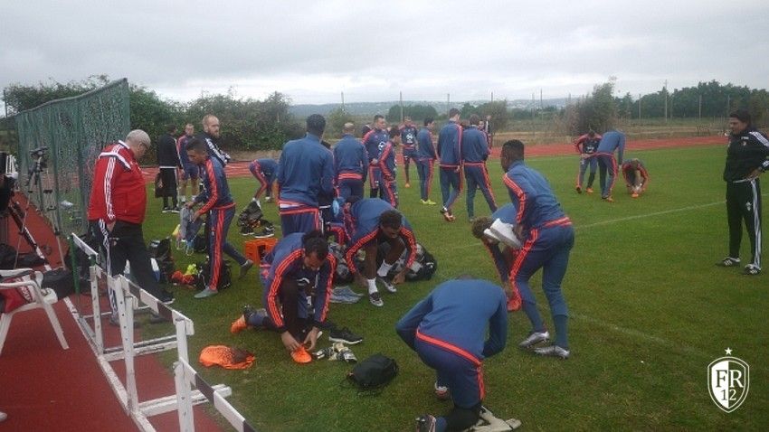 Donderdag training Portugal