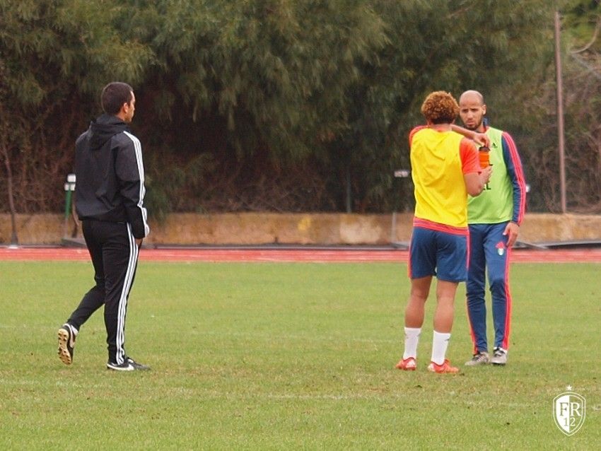 Donderdag training Portugal