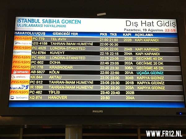 Selectie en supporters vertrekken naar Krasnodar.