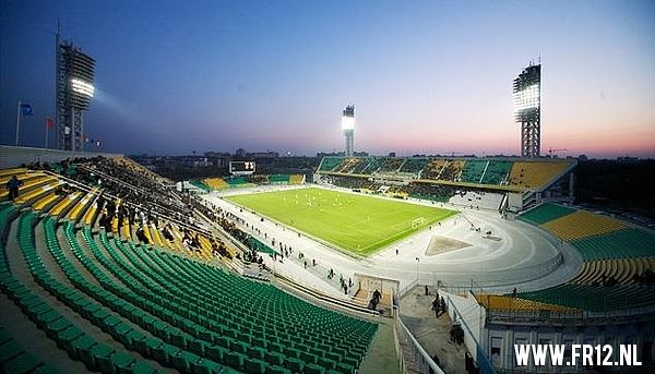 Selectie en supporters vertrekken naar Krasnodar.