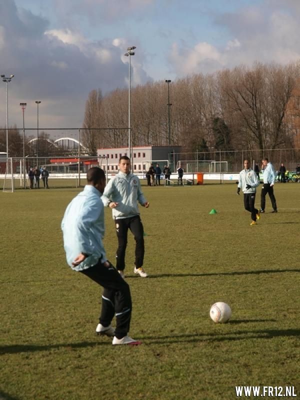Woensdagochtend training