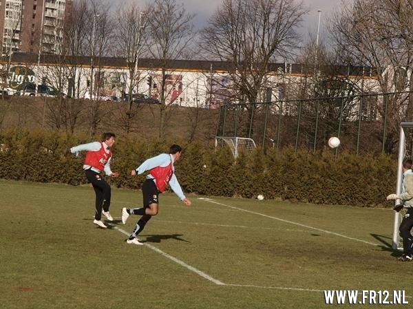 Woensdagochtend training
