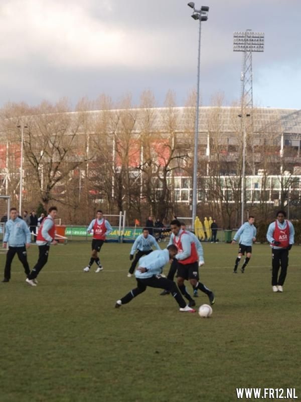 Woensdagochtend training