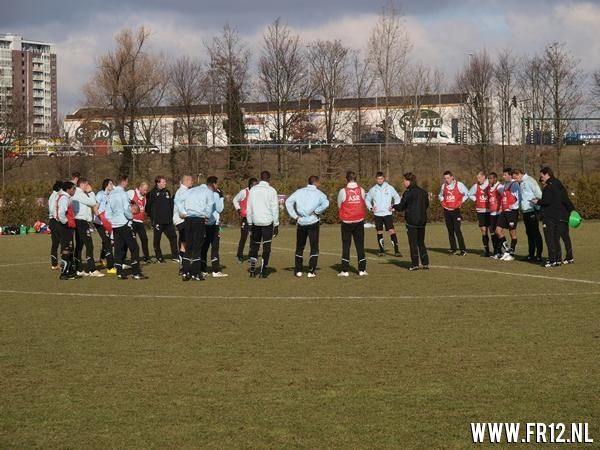 Woensdagochtend training