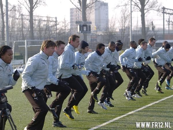Dinsdagochtend training