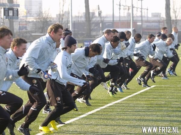 Dinsdagochtend training