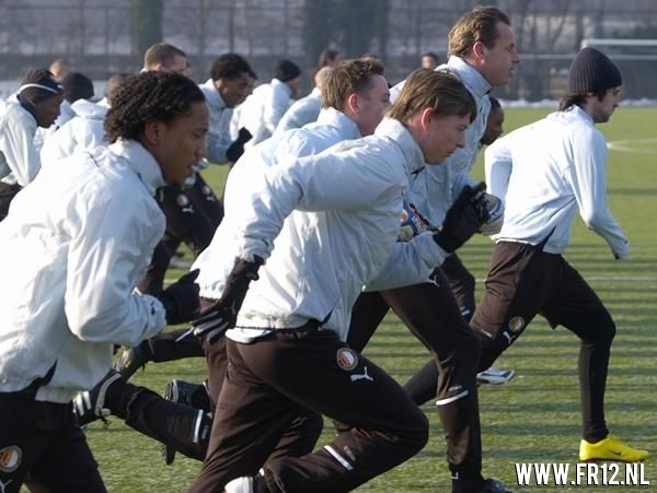 Dinsdagochtend training