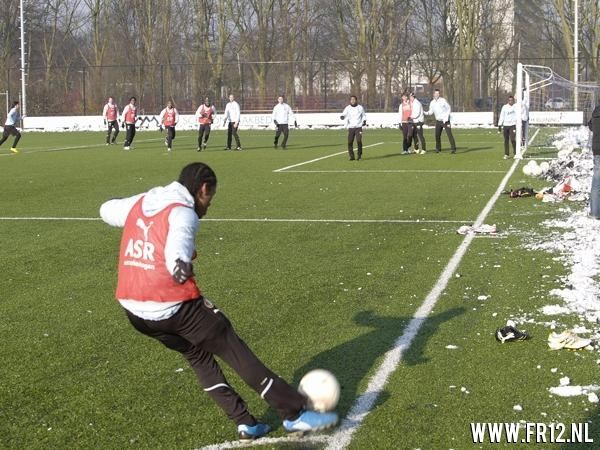 Dinsdagochtend training