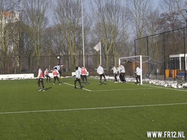 Dinsdagochtend training