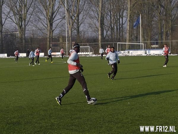Dinsdagochtend training