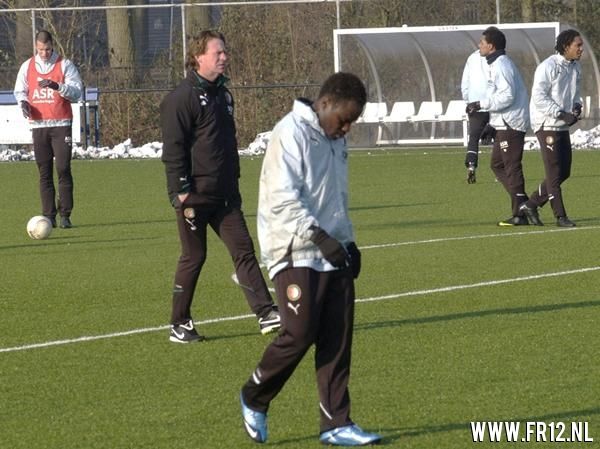 Dinsdagochtend training