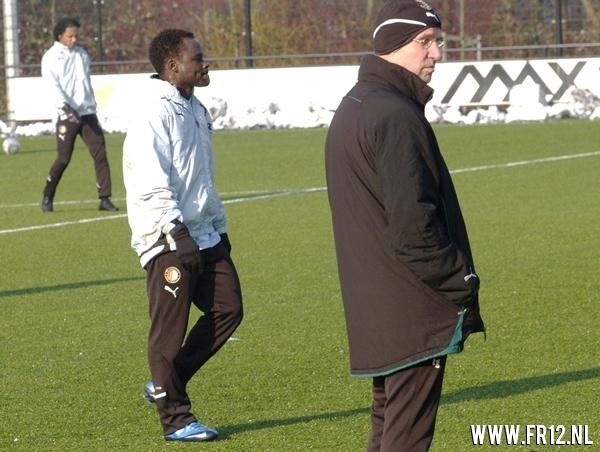 Dinsdagochtend training