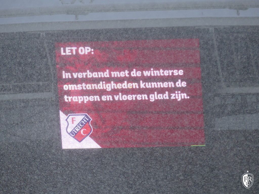 FC Utrecht - Feyenoord (afgelast)