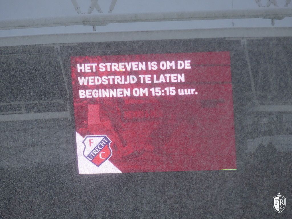 FC Utrecht - Feyenoord (afgelast)