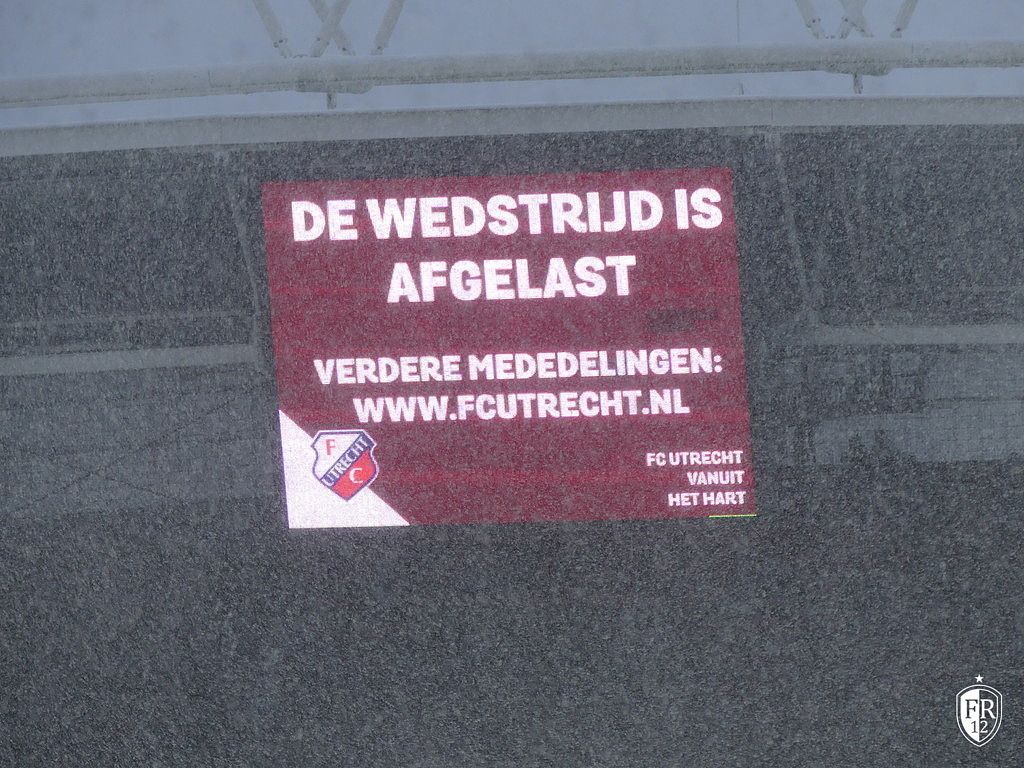 FC Utrecht - Feyenoord (afgelast)
