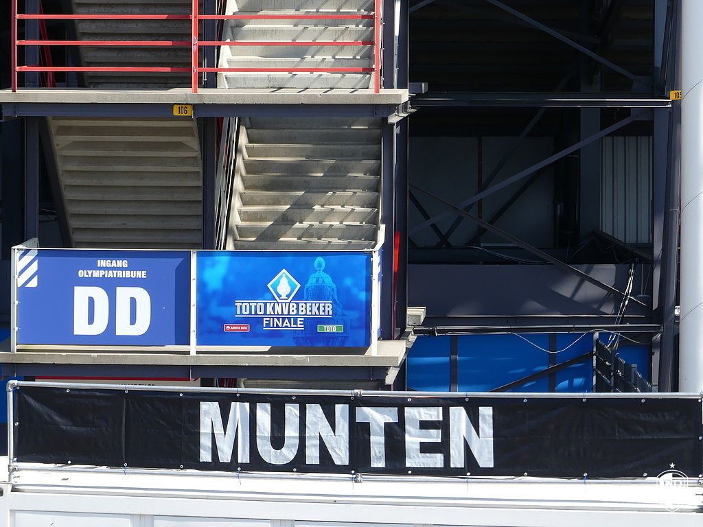 Voorbereiding bekerfinale