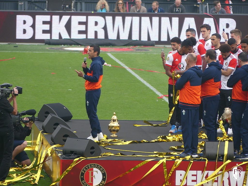 KNVB bekerhuldiging