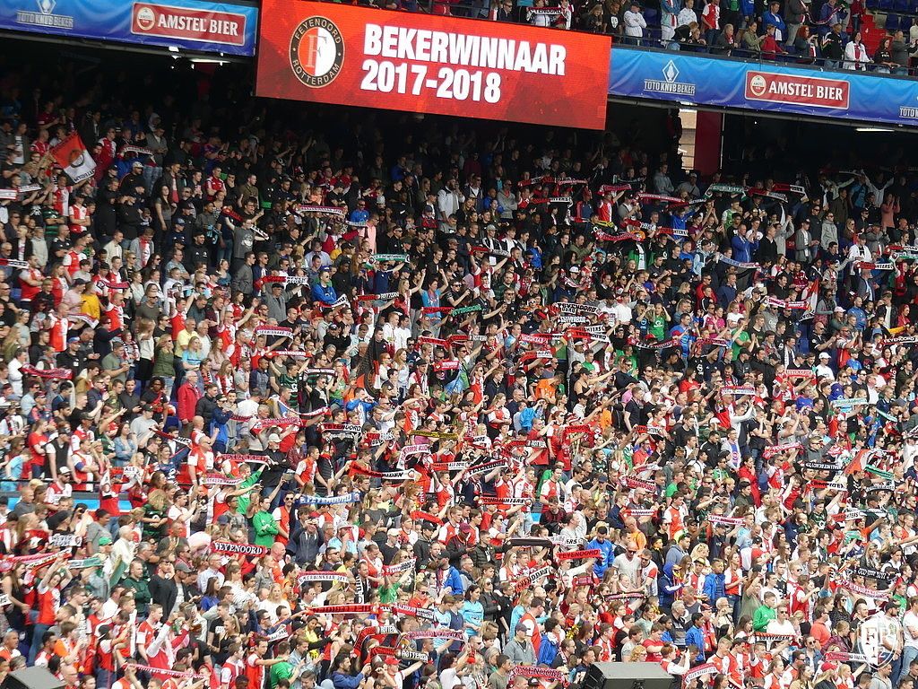 KNVB bekerhuldiging