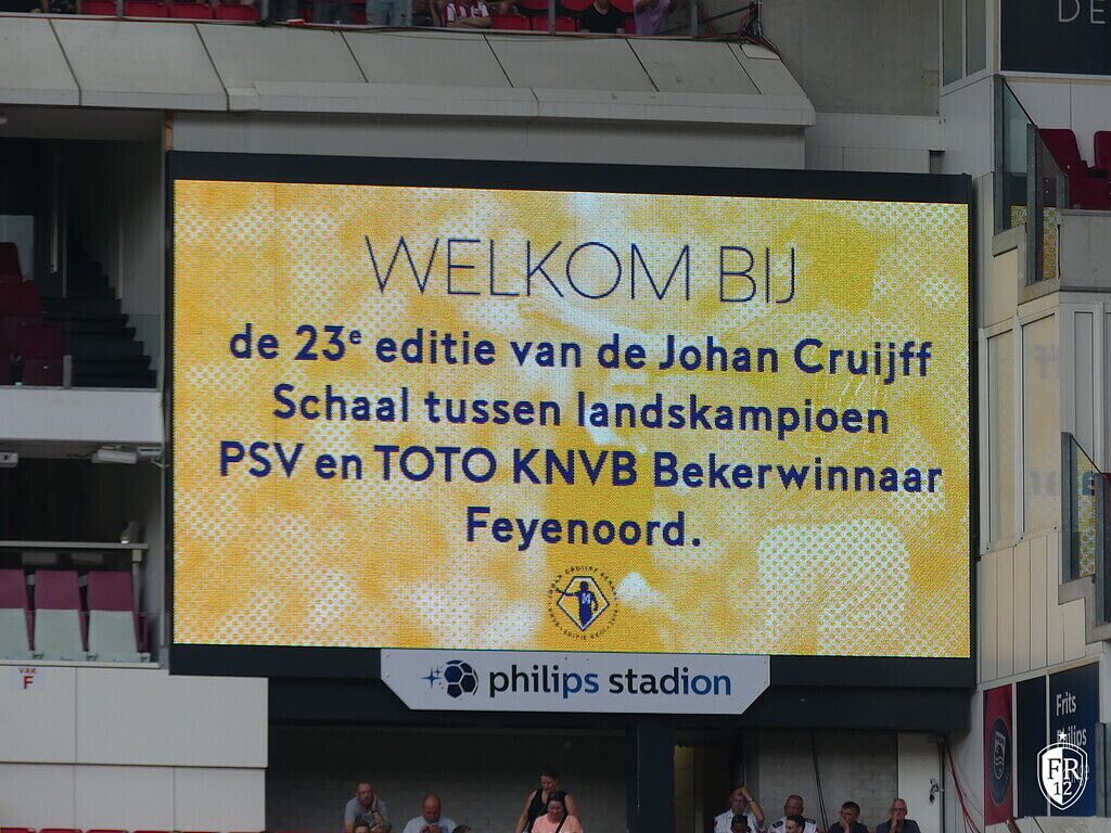 PSV-Feyenoord Johan Cruijf Schaal