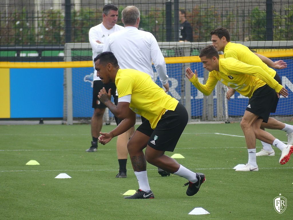 Donderdagochtend training