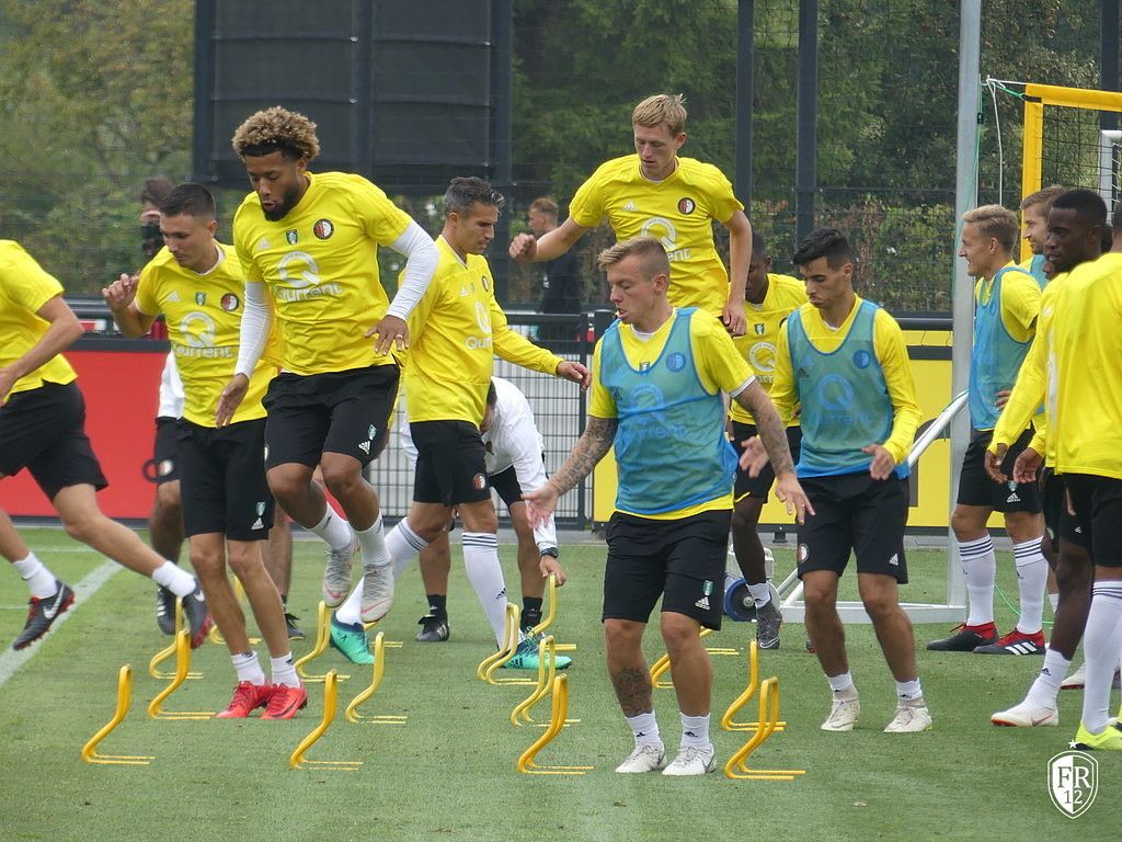 Donderdagochtend training