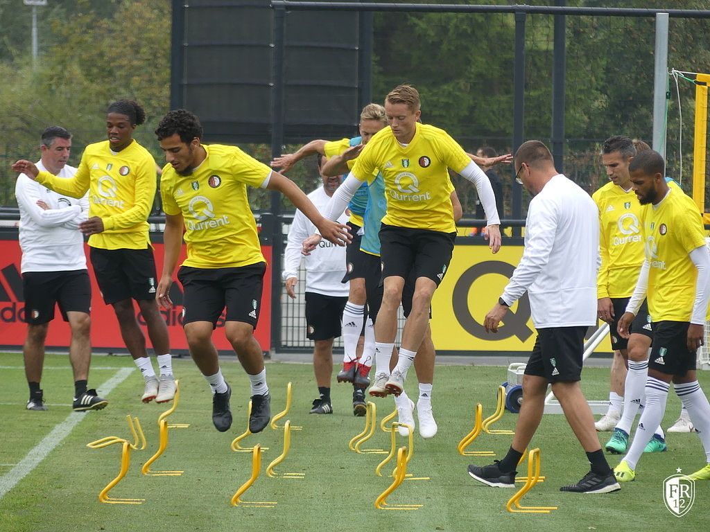 Donderdagochtend training