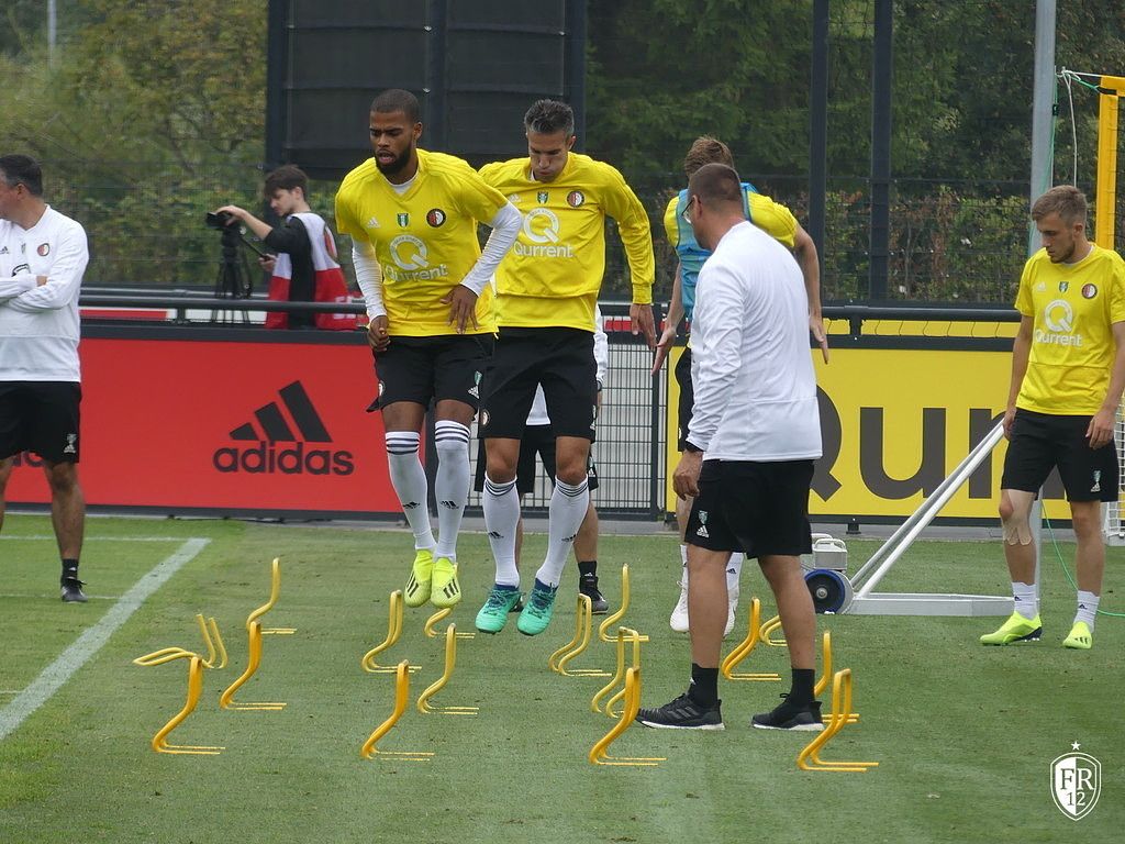 Donderdagochtend training