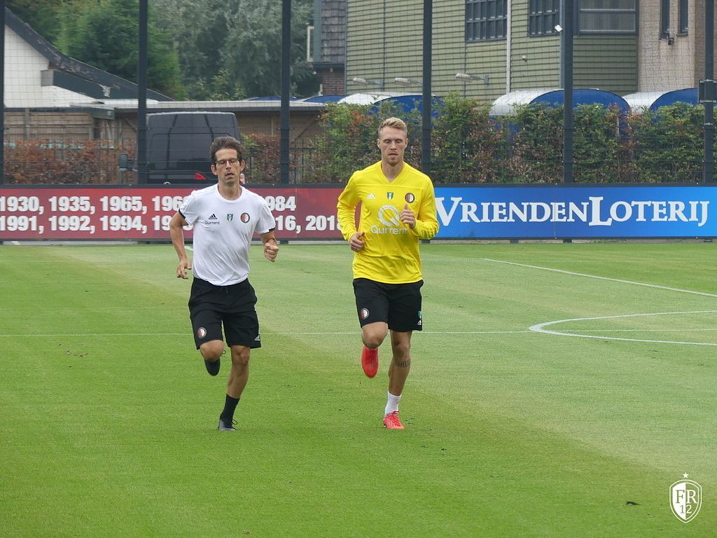 Donderdagochtend training