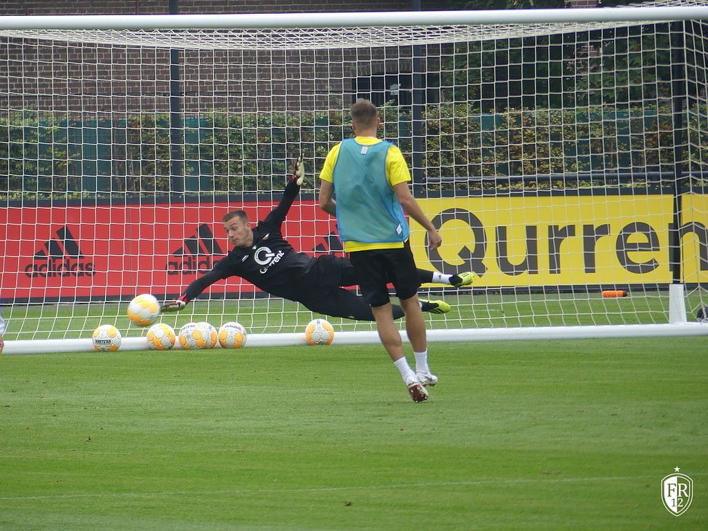 Donderdagochtend training