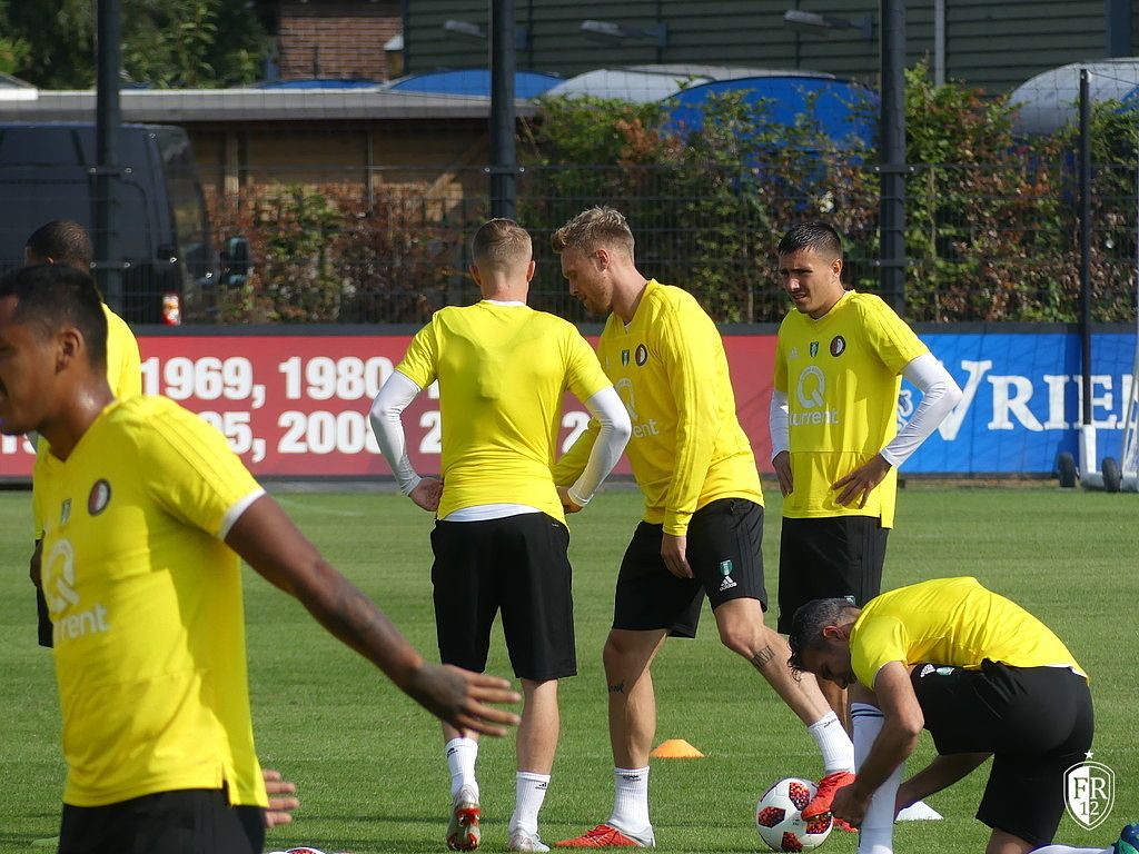 Dinsdagochtend training