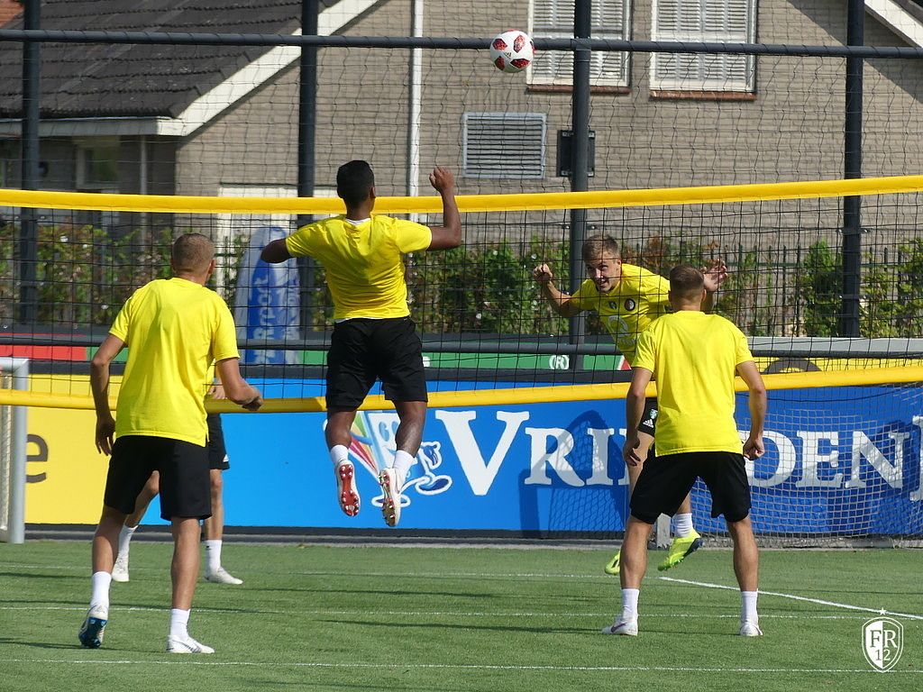 Dinsdagochtend training