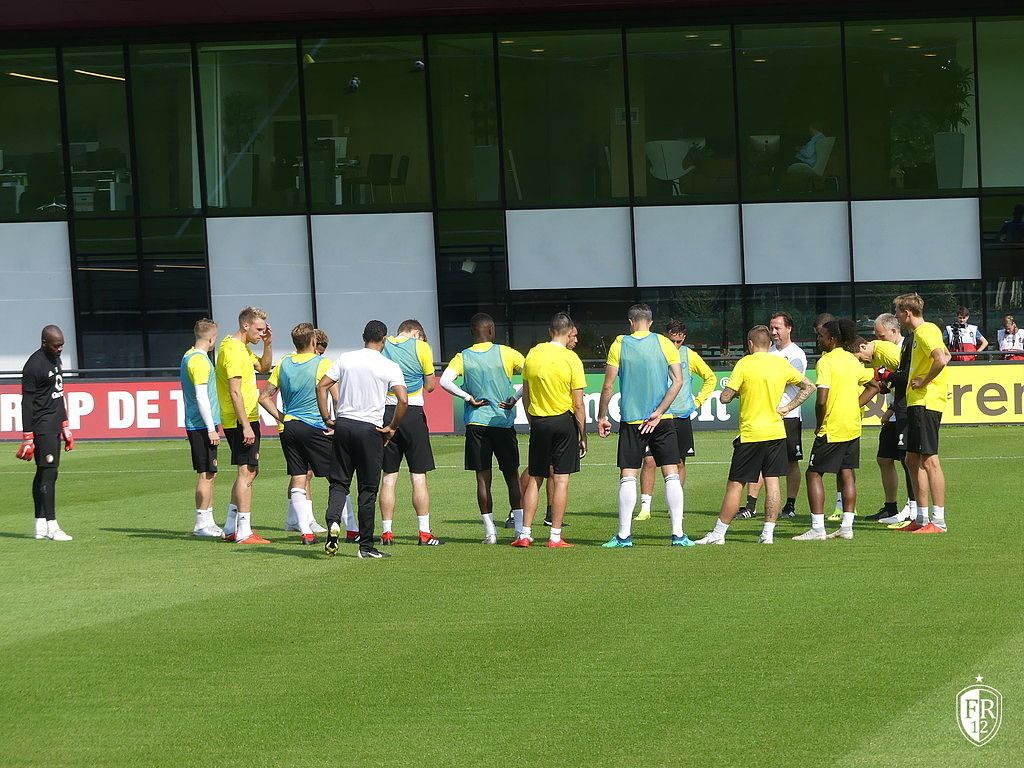 Dinsdagochtend training