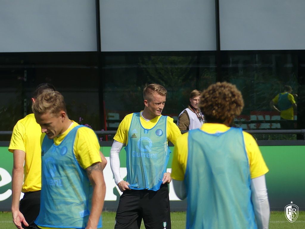 Dinsdagochtend training