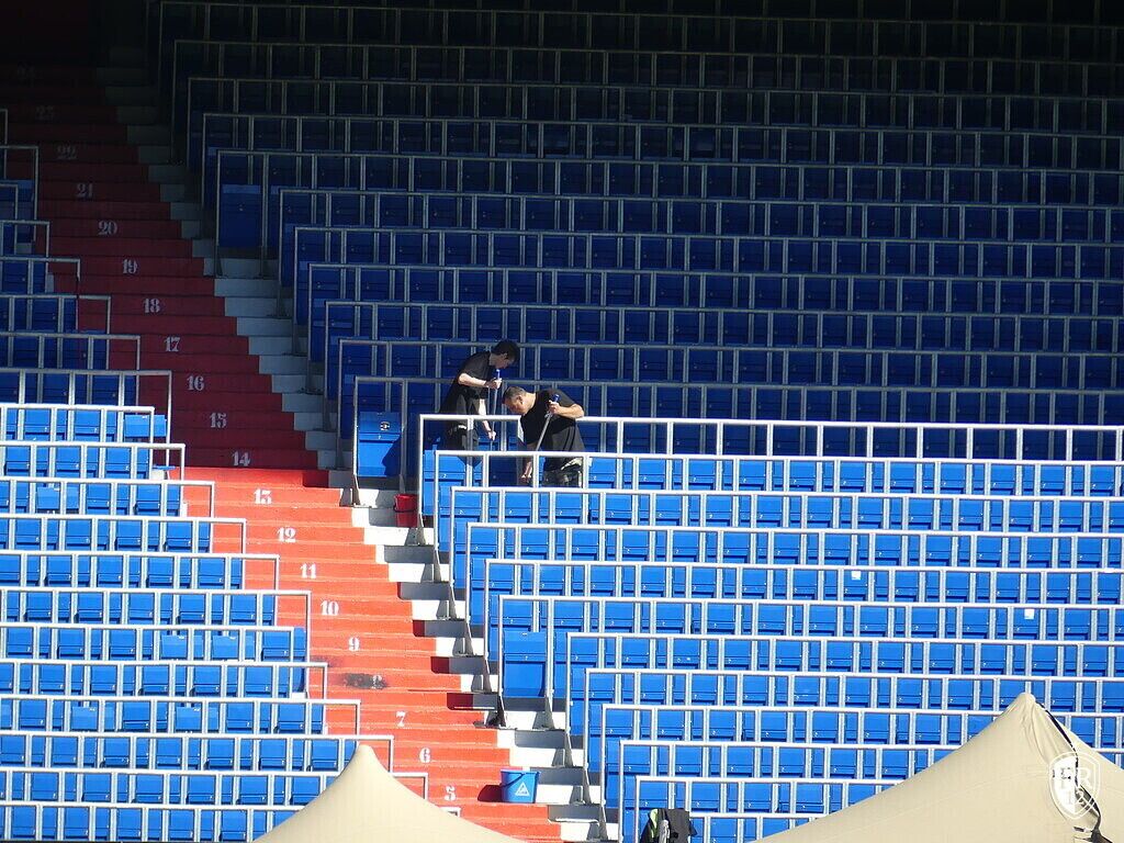 Eerste openbare training