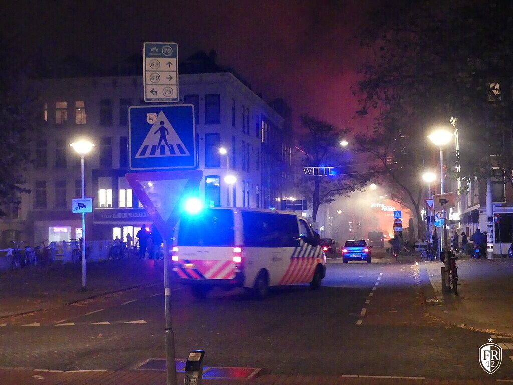 Uitzwaaien spelersbus Feyenoord - CSKA Moskou