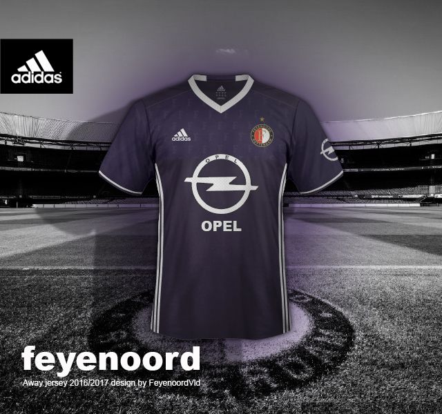 Acht ingezonden Feyenoord-uitshirt designs