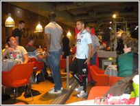 Prijswinnaars lunchen met selectie