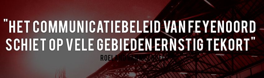 Van Meerveld: ''Feyenoord is allergisch voor kritiek''