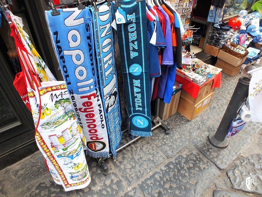 Feyenoord in Napels dag 1