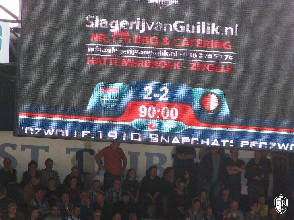 PEC Zwolle - Feyenoord