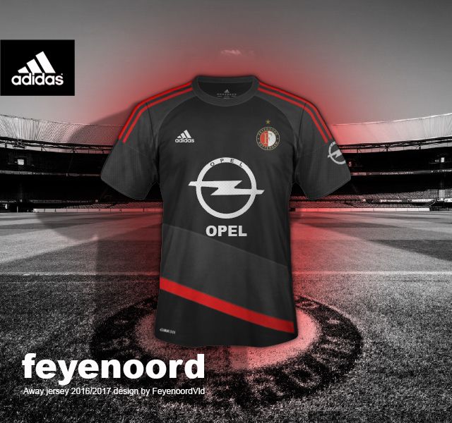 trimmen Perth Blackborough partitie Acht ingezonden Feyenoord-uitshirt designs | FR12.nl