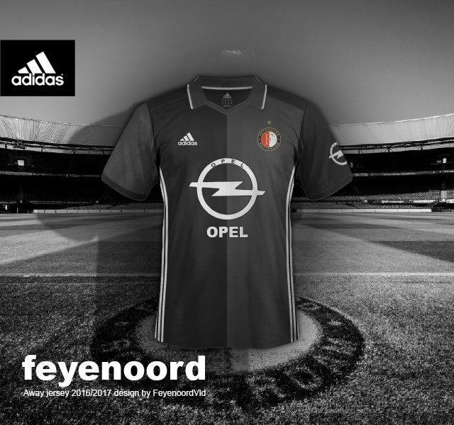 Acht ingezonden Feyenoord-uitshirt designs