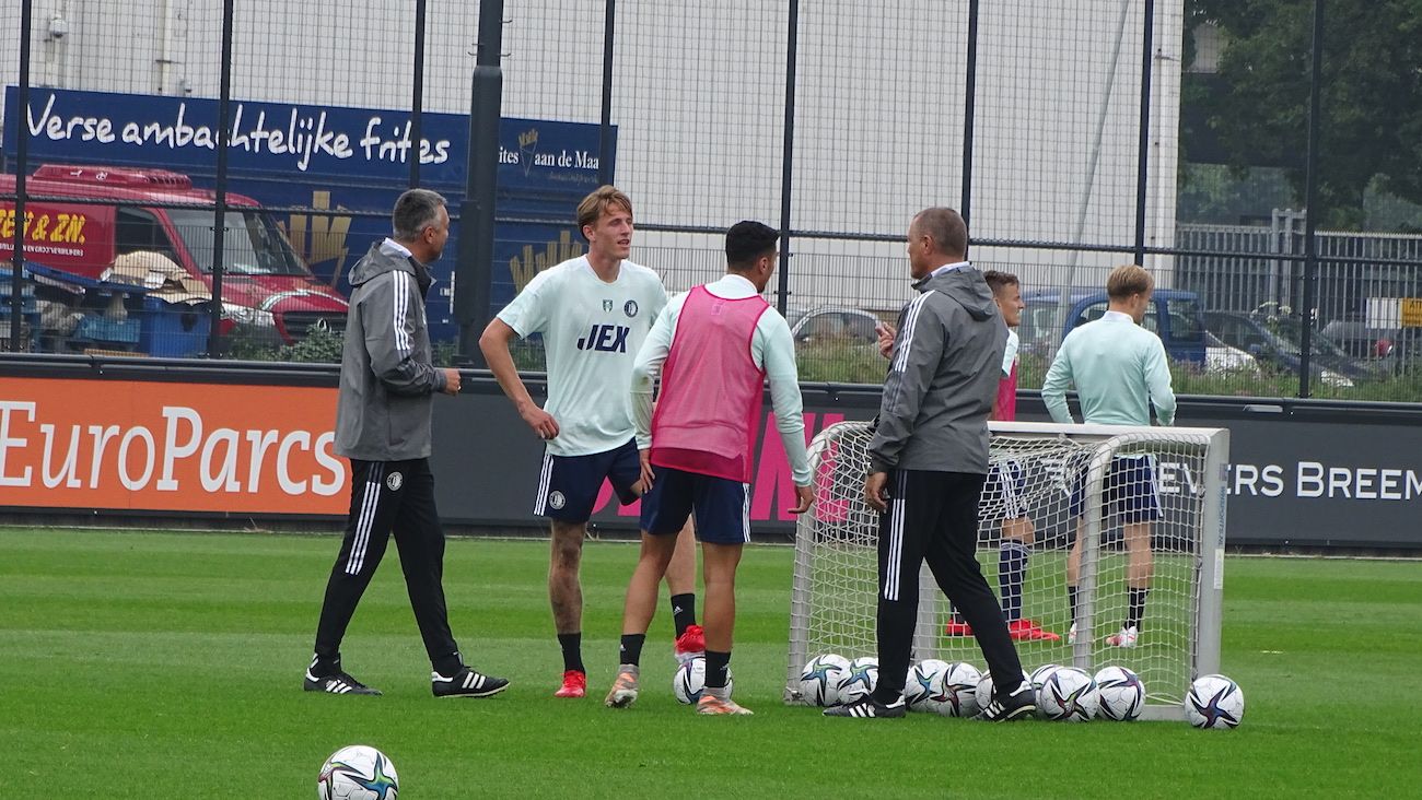 Fotoverslag eerste openbare training Feyenoord online