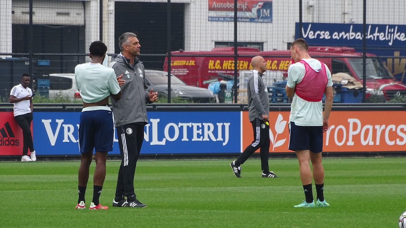 Fotoverslag eerste openbare training Feyenoord online