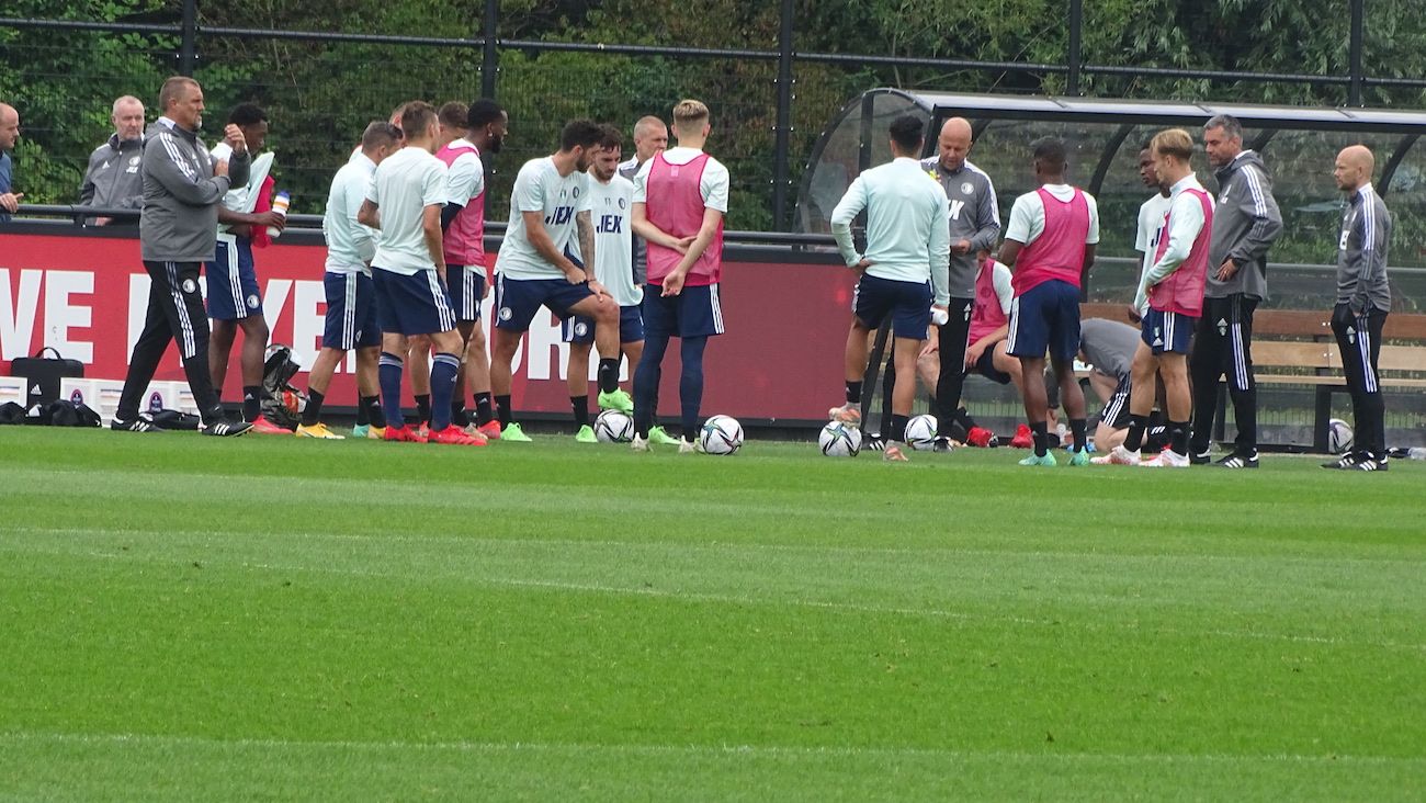 Fotoverslag eerste openbare training Feyenoord online