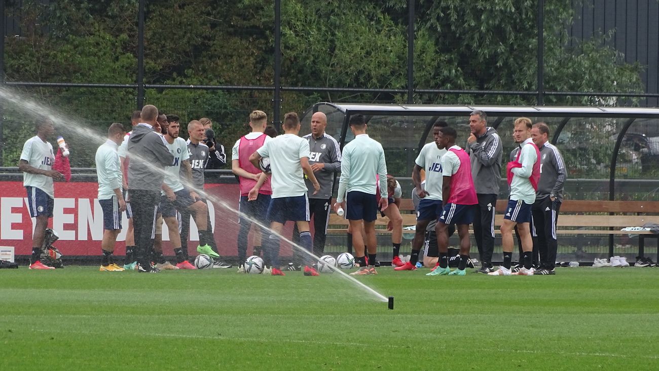 Fotoverslag eerste openbare training Feyenoord online
